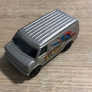 Vtg Superman Diecast Van 1978 Supervan Corgi Juniors U.S. Made in Britain Car
